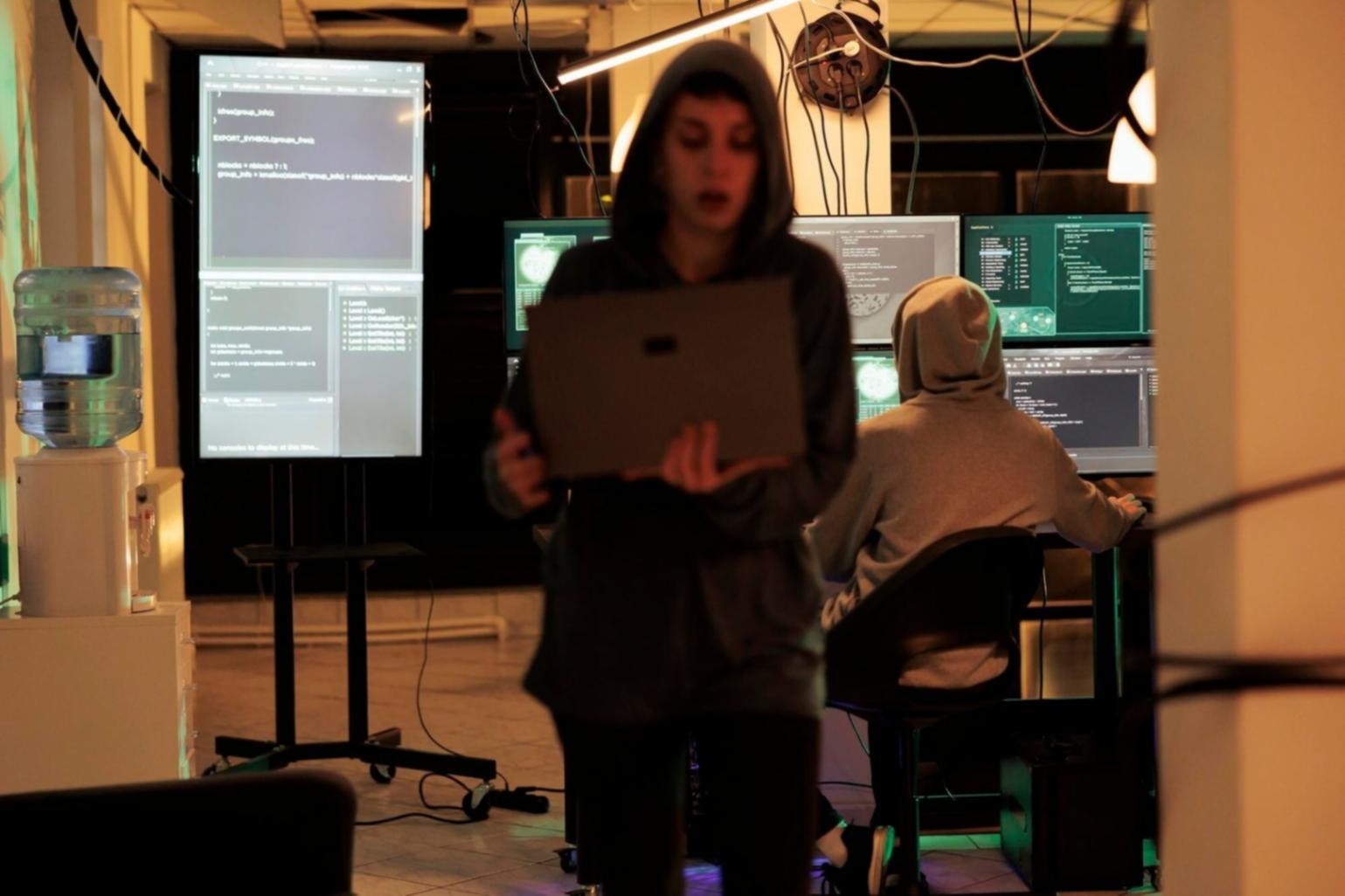 Mobile game prototype running on physical device